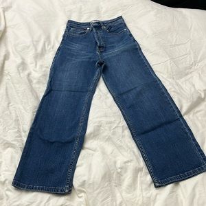 Free People Wide Leg Jeans